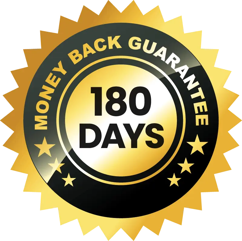 Finessa™ 180 Days_Money_Back_Guarantee